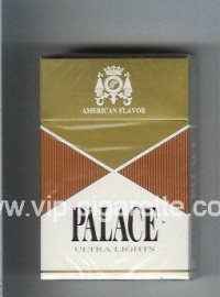 Palace Ultra Lights American Flavor cigarettes hard box