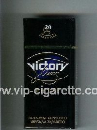 Victory Slims DeLuxe 100s cigarettes hard box  Victory Slims DeLuxe 100s cigarettes hard box
