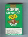 Muriel Menthol Little Cigars 100s cigarettes soft box  Muriel Menthol Little Cigars 100s cigarettes soft box