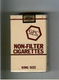 GPC Approved Non-Filter Cigarettes King Size soft box  GPC Approved Non-Filter Cigarettes King Size soft box