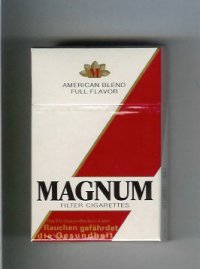 Magnum American Blend Full Flavor cigarettes hard box