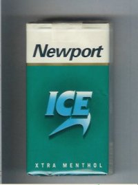 Newport Ice XTRA Menthol 100s cigarettes soft box  Newport Ice XTRA Menthol 100s cigarettes soft box