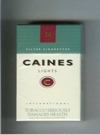 Caines Lights cigarettes denmark