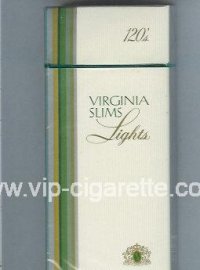 Virginia Slims Lights 120s Menthol cigarettes hard box  Virginia Slims Lights 120s Menthol cigarettes hard box