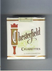 Chesterfield 25 cigarettes non-filter  Chesterfield 25 cigarettes non-filter