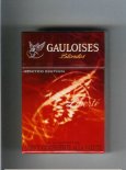 Gauloises Blondes Limited Edition Liberte Lights red cigarettes hard box