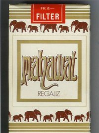 Mahawat Regaliz Regaliz Superior Hoja Verde 120s cigarettes wide flat hard box