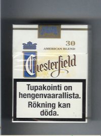 Chesterfield cigarettes American Blend 30