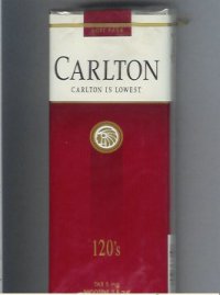 Carlton 120s cigarettes lowest Filter  Carlton 120s cigarettes lowest Filter