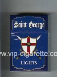 Saint George Lights cigarettes hard box