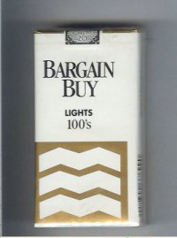 Bargain Buy Lights 100s cigarettes