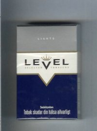 Level Lights cigarettes hard box