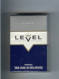 Level Lights cigarettes hard box  Level Lights cigarettes hard box