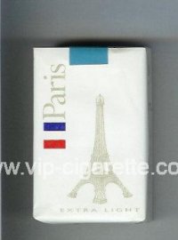 Paris Extra Light cigarettes soft box