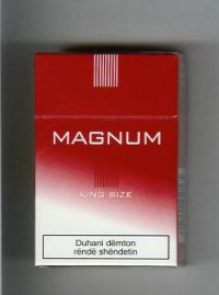 Magnum red cigarettes hard box