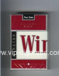 Winston Filters Box cigarettes hard box