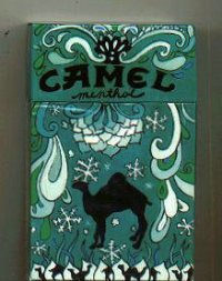 Camel Art Issue Menthol hard box cigarettes