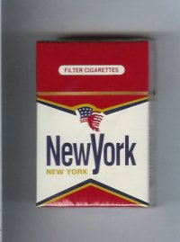 New York Filter cigarettes hard box  New York Filter cigarettes hard box