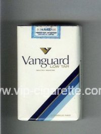 Vanguard Low Tar cigarettes soft box