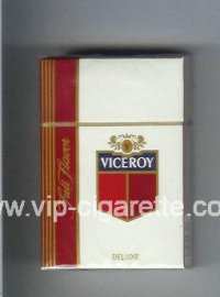 Viceroy Full Flavor Deluxe Cigarettes hard box