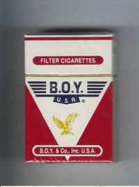 B.O.Y filter cigarettes USA