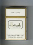 Harrods Knightsbridge Light Blend cigarettes hard box  Harrods Knightsbridge Light Blend cigarettes hard box