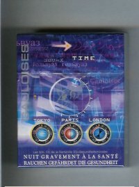 Gauloises Time 25s cigarettes hard box  Gauloises Time 25s cigarettes hard box