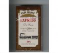 Express Orient De Luxe 100s cigarettes pink and brown hard box