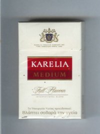 Karelia Medium Full Frovour International Blend cigarettes hard box