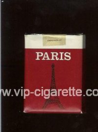 Paris red and white cigarettes soft box