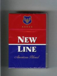 New Line American Blend cigarettes hard box  New Line American Blend cigarettes hard box