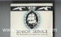 Senior Service cigarettes wide flat hard box