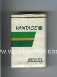 Vantage Menthol Cigarettes soft box