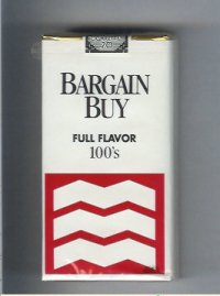 Bargain Buy 100s cigarettes Full Flavor