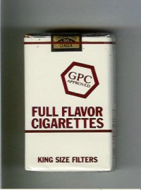 GPC Approved Full Flavor Cigarettes King Size Filters soft box  GPC Approved Full Flavor Cigarettes King Size Filters soft box
