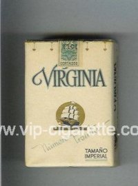 Virginia Numero Trenta Tamano Imperial cigarettes soft box  Virginia Numero Trenta Tamano Imperial cigarettes soft box