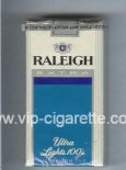 Raleigh Extra Ultra Lights 100s cigarettes soft box