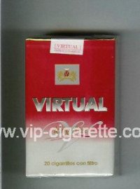 Virtual King Size cigarettes soft box  Virtual King Size cigarettes soft box