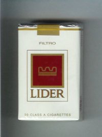 Lider Filtro cigarettes soft box