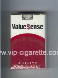 Value Sense Quality Non-Filter cigarettes soft box