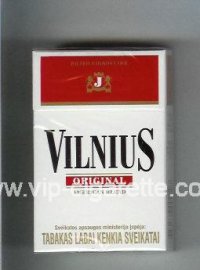 Vilnius Original American Blend cigarettes hard box  Vilnius Original American Blend cigarettes hard box