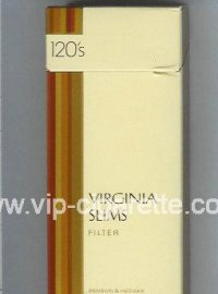 Virginia Slims Filter 120s cigarettes hard box  Virginia Slims Filter 120s cigarettes hard box