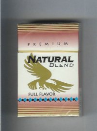 Natural Blend Premium Full Flavor cigarettes hard box  Natural Blend Premium Full Flavor cigarettes hard box