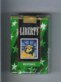 Liberty Menthol cigarettes soft box