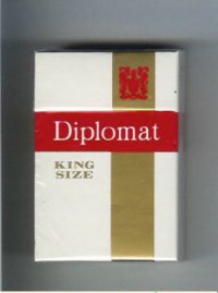 Diplomat cigarettes hard box