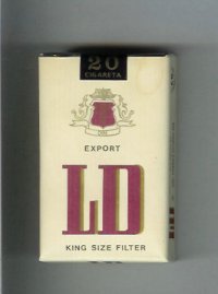 LD Export King Size Filter cigarettes soft box