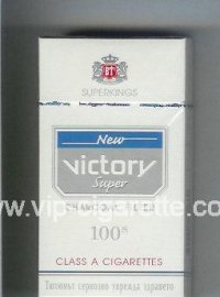 Victory New Super Charcoal Filter 100s cigarettes hard box  Victory New Super Charcoal Filter 100s cigarettes hard box
