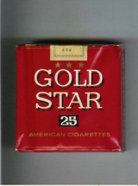 Gold Star 25s American Cigarettes soft box