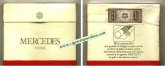 Mercedes Filtre cigarettes wide flat hard box