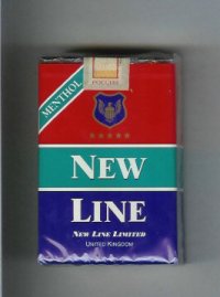 New Line Menthol American Blend cigarettes soft box  New Line Menthol American Blend cigarettes soft box